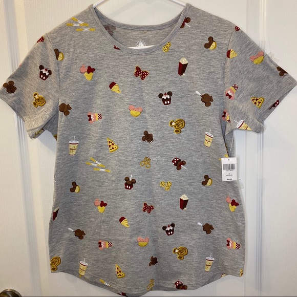 disney food shirt